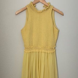 Zara Yellow Tulle Dress